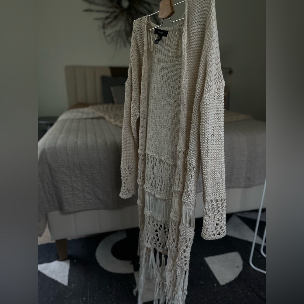 boho style cardigan